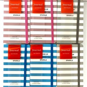 6pcs small journal 160 sheet